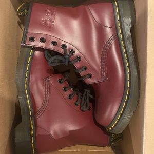 Cherry Red Rouge Dr. Martens
